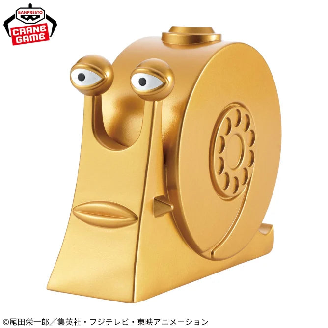 Golden Den Den Mushi One Piece Prize Figure by Banpresto - Mandorama