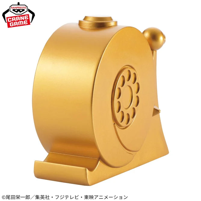 Golden Den Den Mushi One Piece Prize Figure by Banpresto - Mandorama