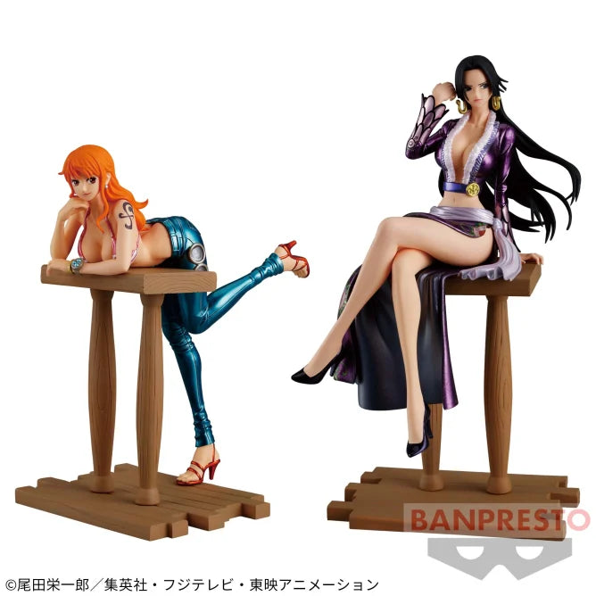 Nami & Boa Hancock One Piece GRANDLINE JOURNEY Prize Figure by Banpresto - Mandorama