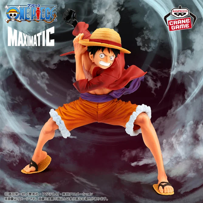 Monkey D. Luffy One Piece MAXIMATIC Prize Figure by Banpresto (06/2025) - Mandorama [src:https://figisland.net/wp-content/uploads/2025/05/s01011615049979.webp]