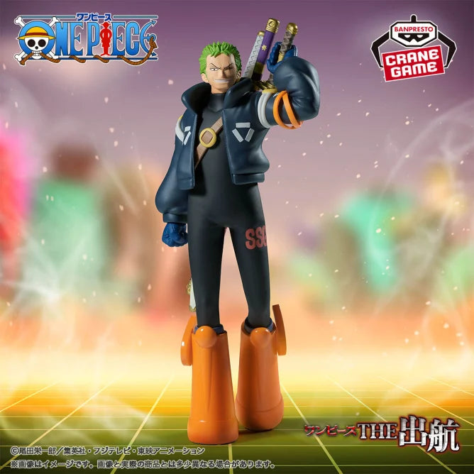 Roronoa Zoro One Piece The Shukkou Prize Figure by Banpresto - Mandorama