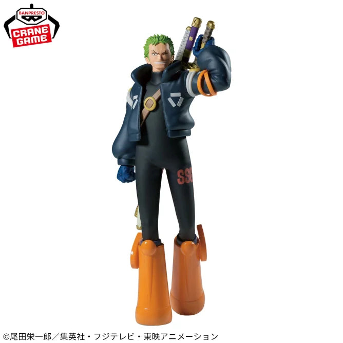 Roronoa Zoro One Piece The Shukkou Prize Figure by Banpresto - Mandorama