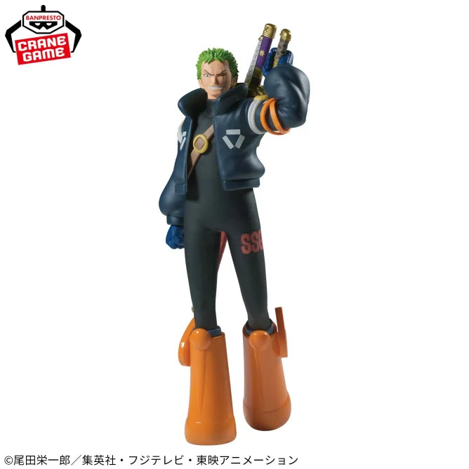 Roronoa Zoro One Piece The Shukkou Prize Figure by Banpresto - Mandorama