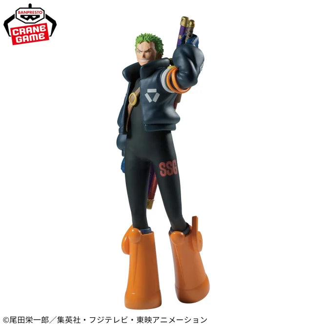 Roronoa Zoro One Piece The Shukkou Prize Figure by Banpresto - Mandorama