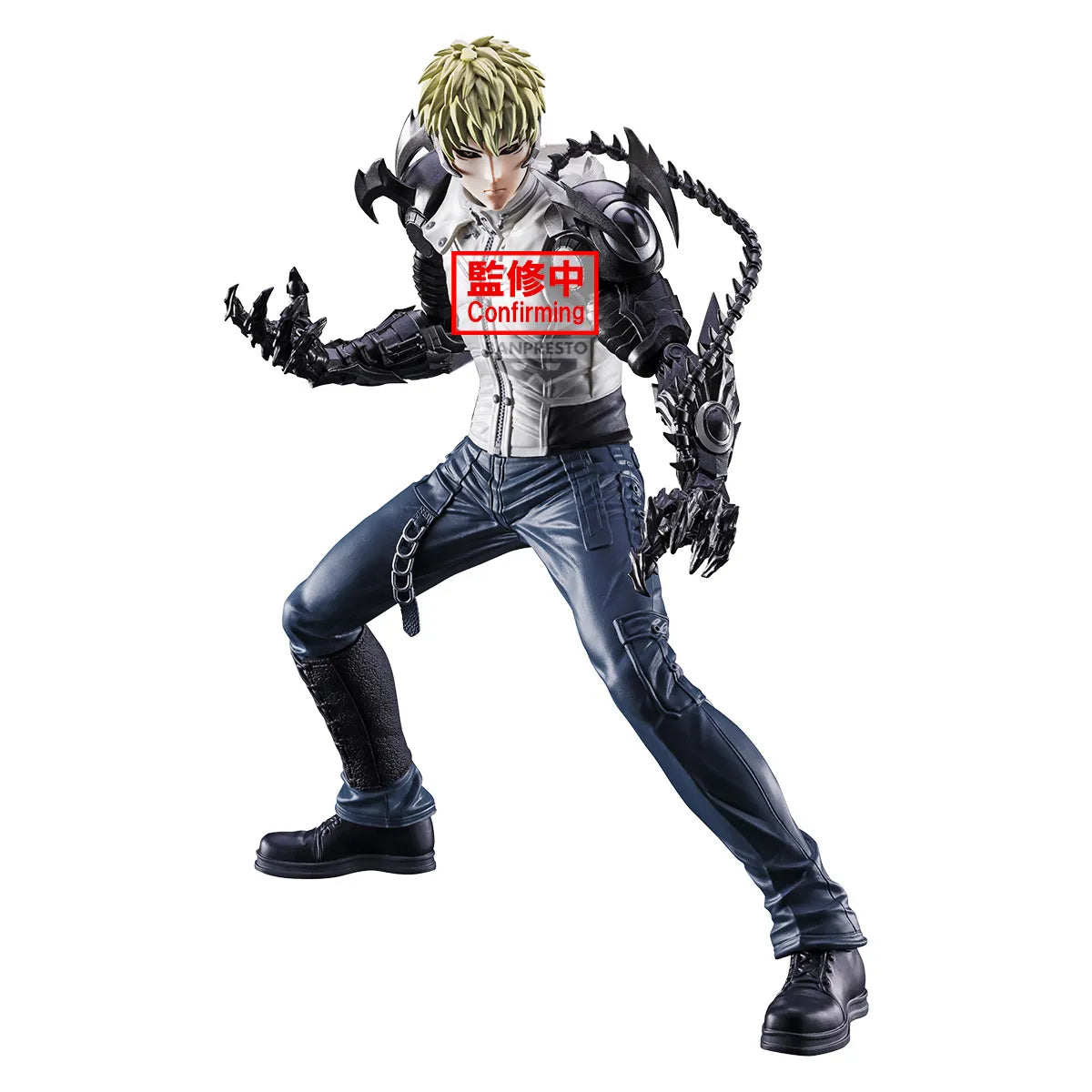 Genos One Punch Man Grandista Prize Figure by Banpresto (12/2026) - Mandorama [src:https://tokutame.net/wp-content/uploads/2026/08/prize-202612-onepunchman-banpresto-1.webp]
