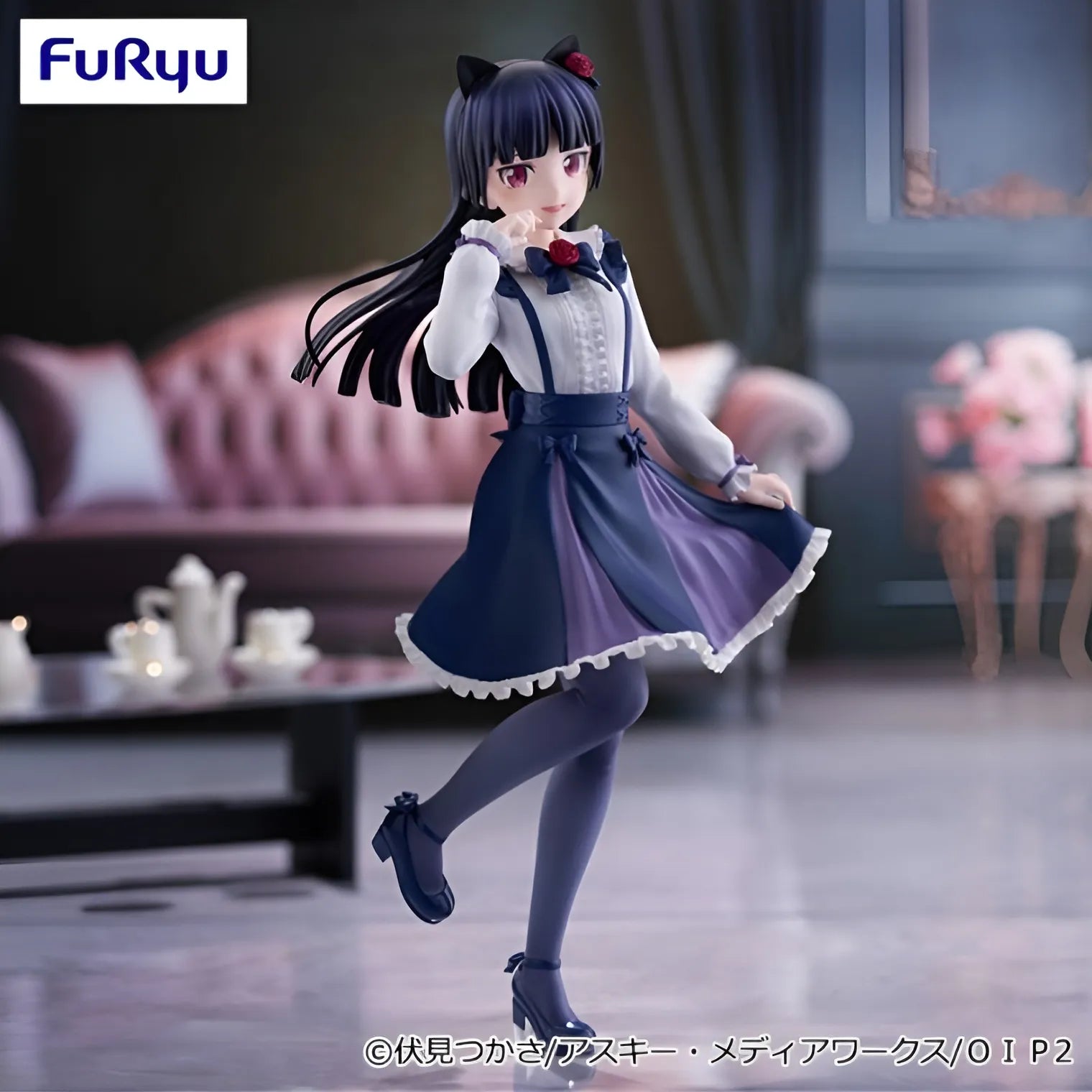 Ruri Gokou (Kuroneko) Oreimo Trio-Try-iT Figure Prize Figure by FuRyu (06/2025) - Mandorama [src:https://tokutame.net/wp-content/uploads/2025/05/prize-202506-oreimo-furyu1.webp]