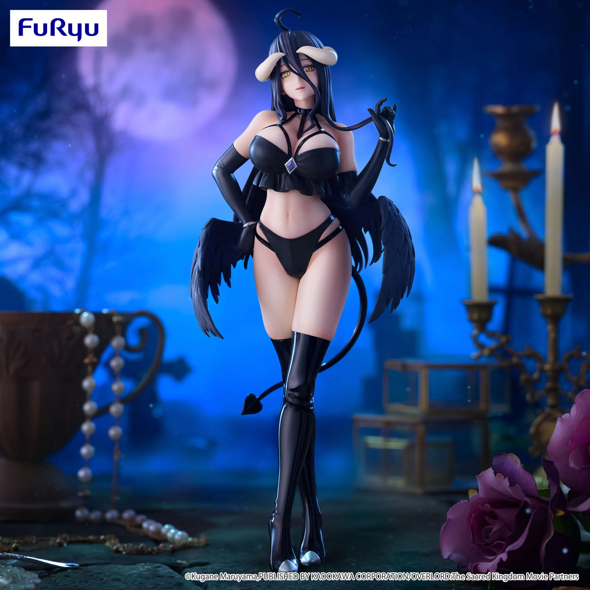 Albedo Overlord BiCute Dark Prize Figure by FuRyu - Mandorama