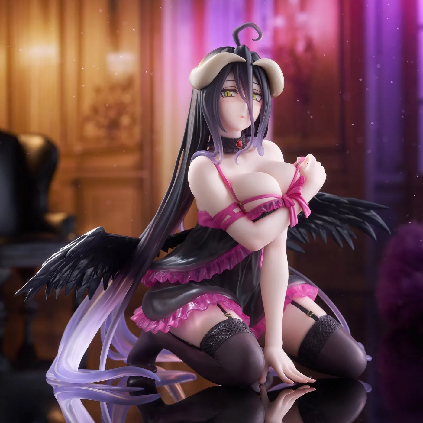 Albedo Overlord Desktop Cute Prize Figure by Taito - Mandorama