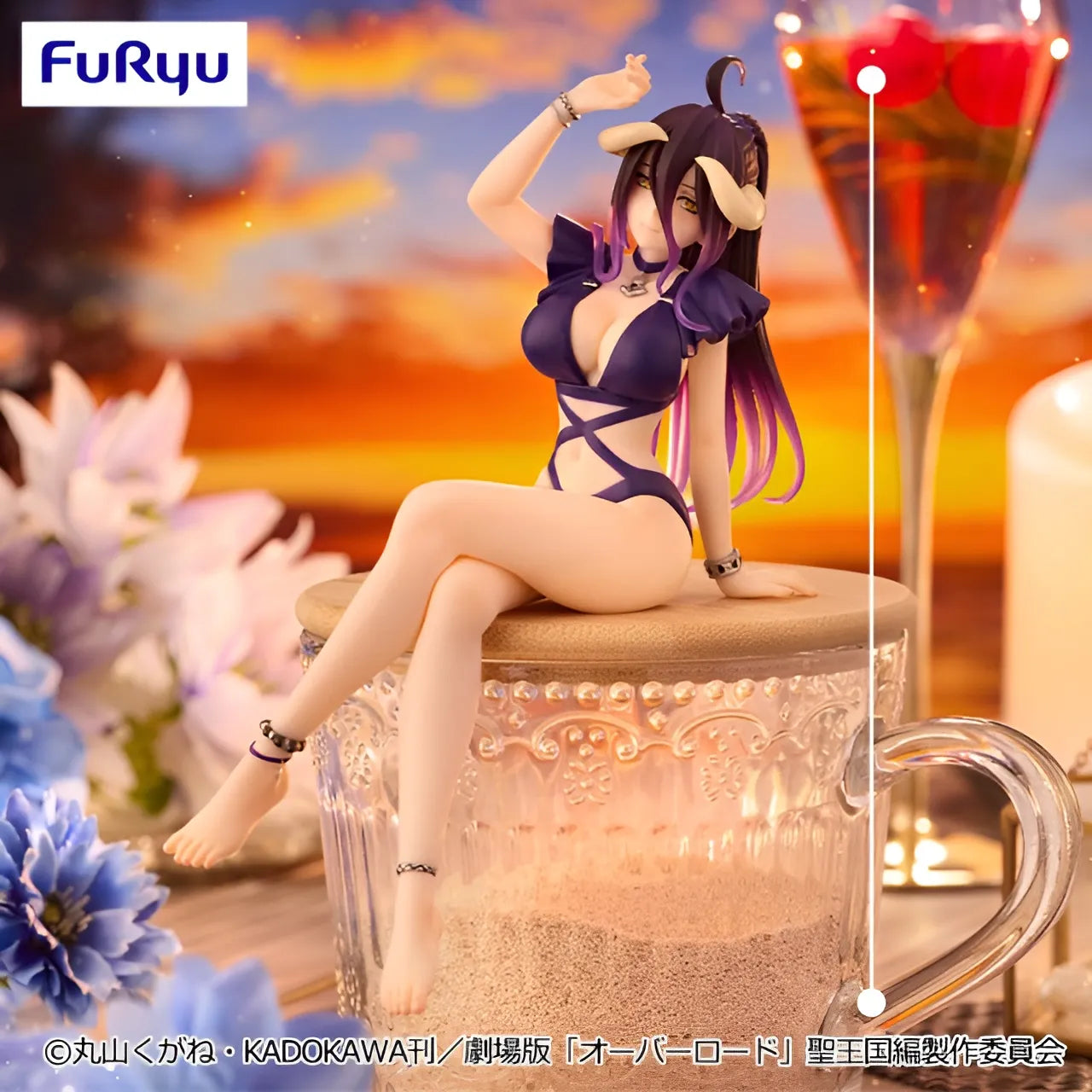 Albedo Overlord Noodle Stopper Prize Figure by FuRyu - Mandorama