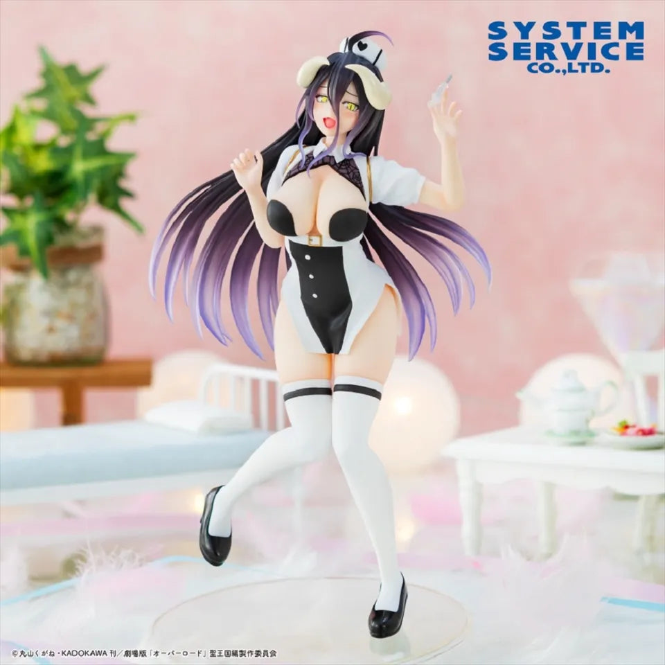 Albedo Overlord Vivit Prize Figure by System Service - Mandorama [src:https://tokutame.net/wp-content/uploads/2025/02/prize-202502-overlord-system1.webp]