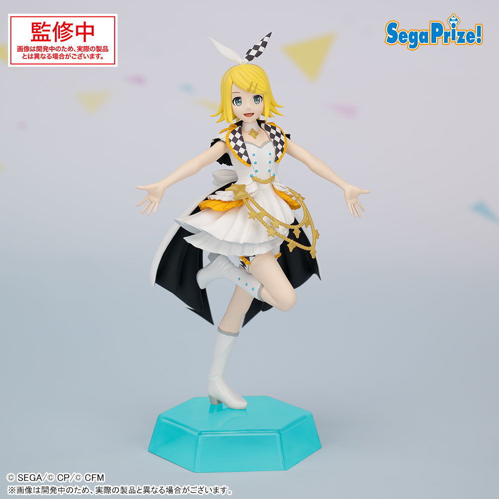 Kagamine Rin Project SEKAI: Colorful Stage! feat. Hatsune Miku Desktop x Decorate Collections Prize Figure by Sega - Mandorama