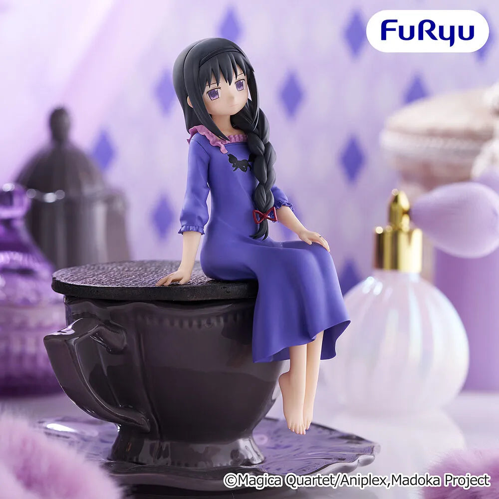 Homura Akemi Puella Magi Madoka Magica Noodle Stopper Figure Prize Figure by FuRyu (08/2026) - Mandorama [src:https://tokutame.net/wp-content/uploads/2026/08/prize-202608-madomagi-furyu1.webp]