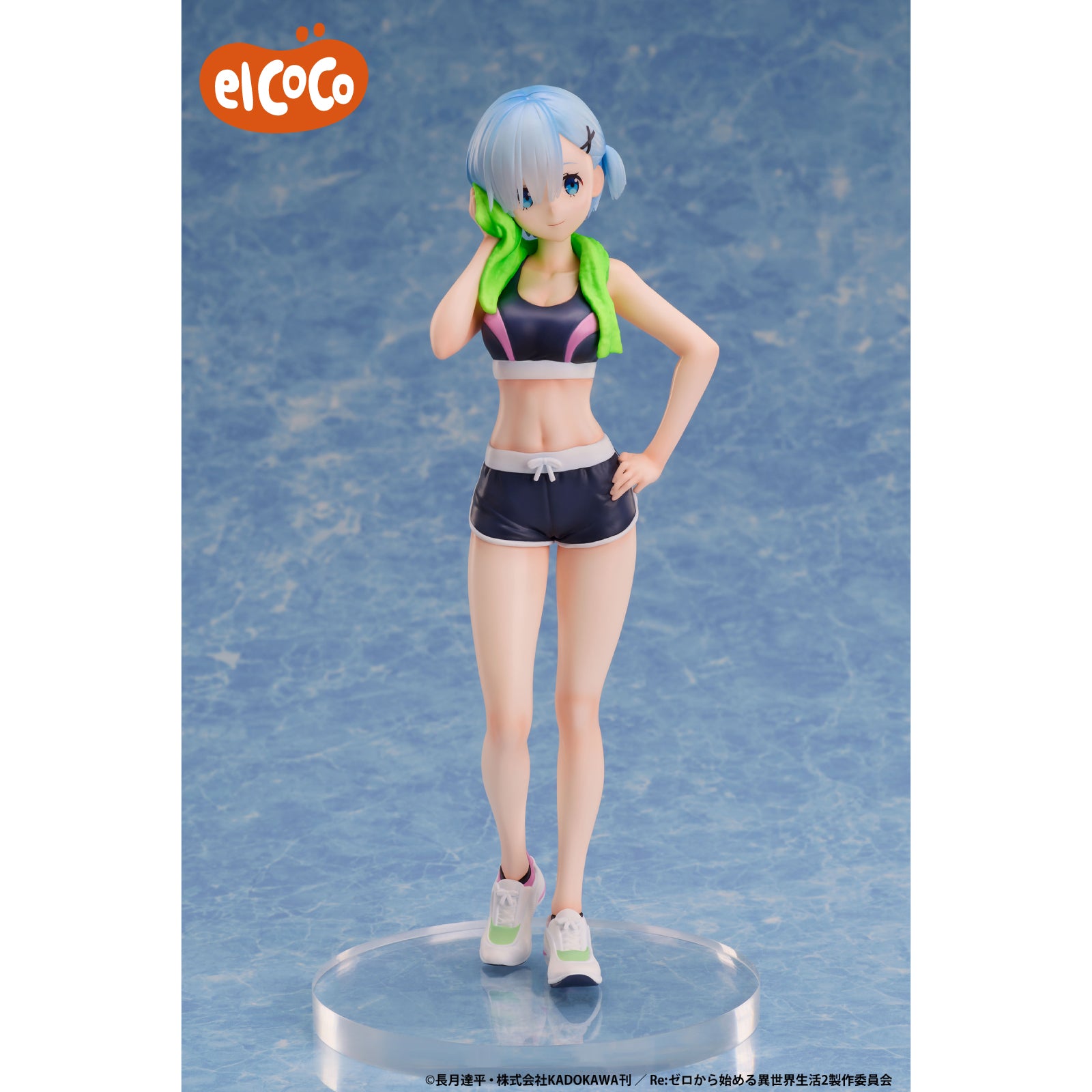 Rem Sportswear Re:ZERO -Starting Life in Another World- Prize Figure by Elcoco - Mandorama