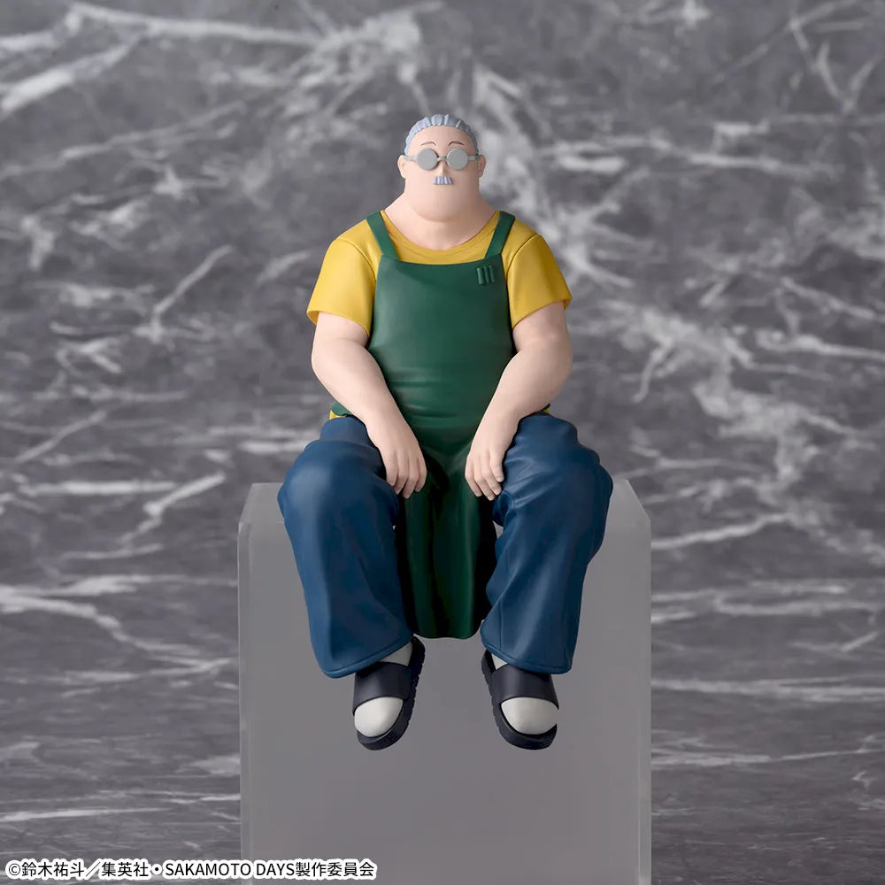 Taro Sakamoto Sakamoto Days Chokonose Premium Figure Prize Figure by Sega (08/2025) - Mandorama [src:https://tokutame.net/wp-content/uploads/2025/07/prize-20250807-sakamotodays-sega1.webp]