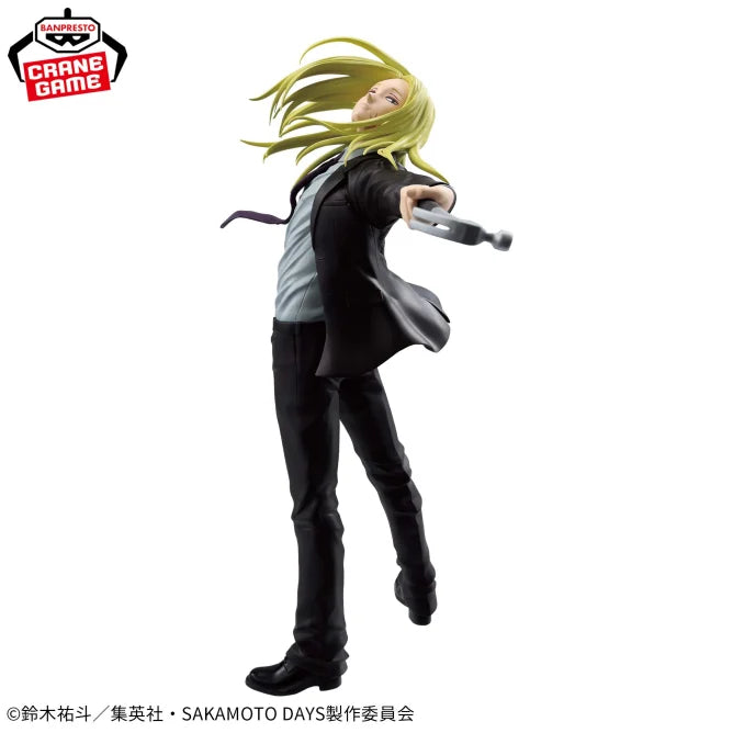 Kamihate Sakamoto Days Vibration Stars Prize Figure by Banpresto - Mandorama