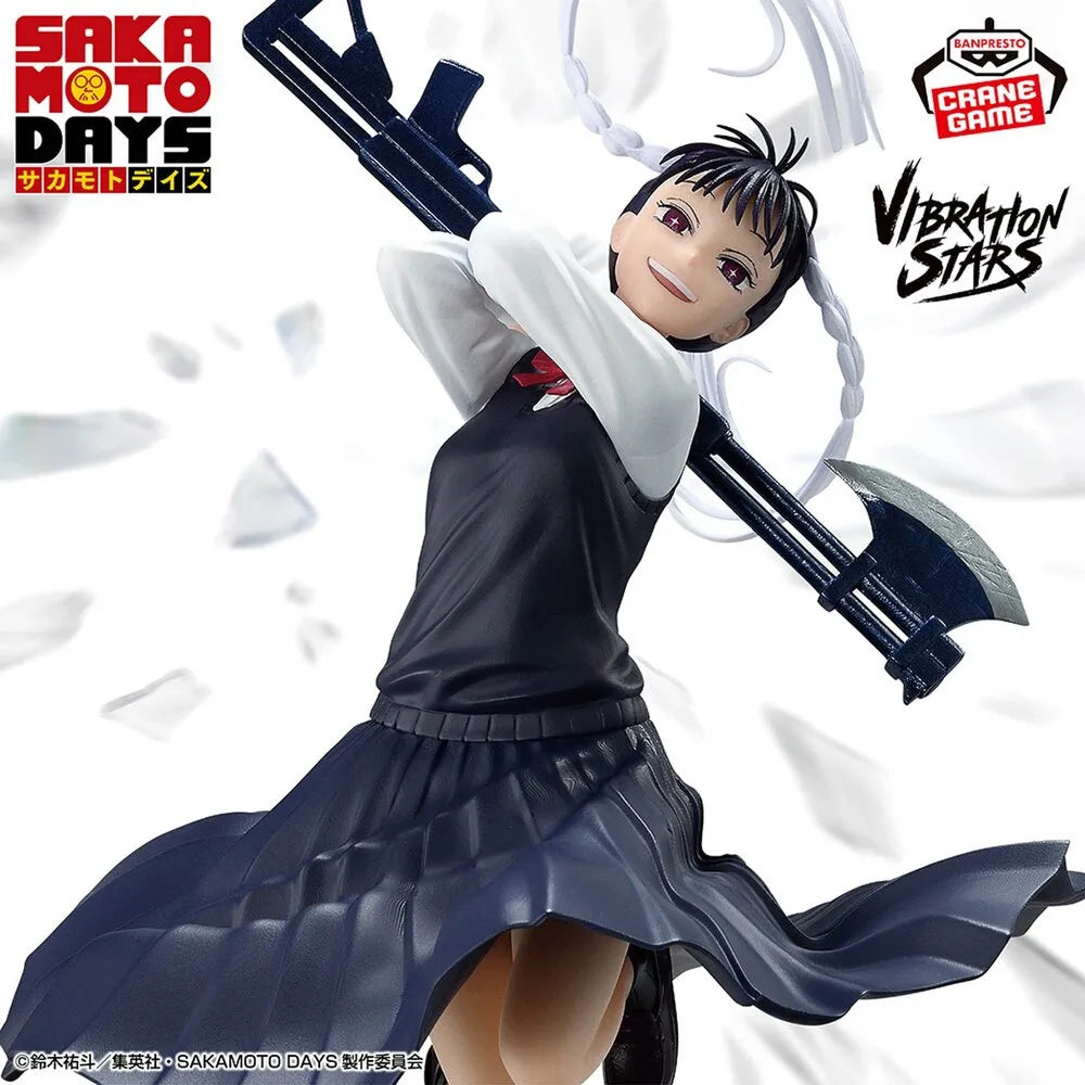 Nao Toramaru Sakamoto Days Vibration Stars Prize Figure by Banpresto - Mandorama [src:https://tokutame.net/wp-content/uploads/2025/10/prize-20251127-sakamotodays-banpresto2.webp]