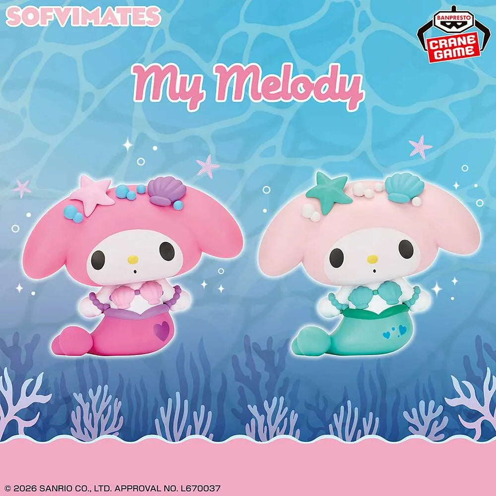 My Melody Sanrio Characters Big SOFVIMATES Prize Figure by Banpresto - Mandorama [src:https://tokutame.net/wp-content/uploads/2026/07/prize-202608-sanrio-banpresto1.webp]