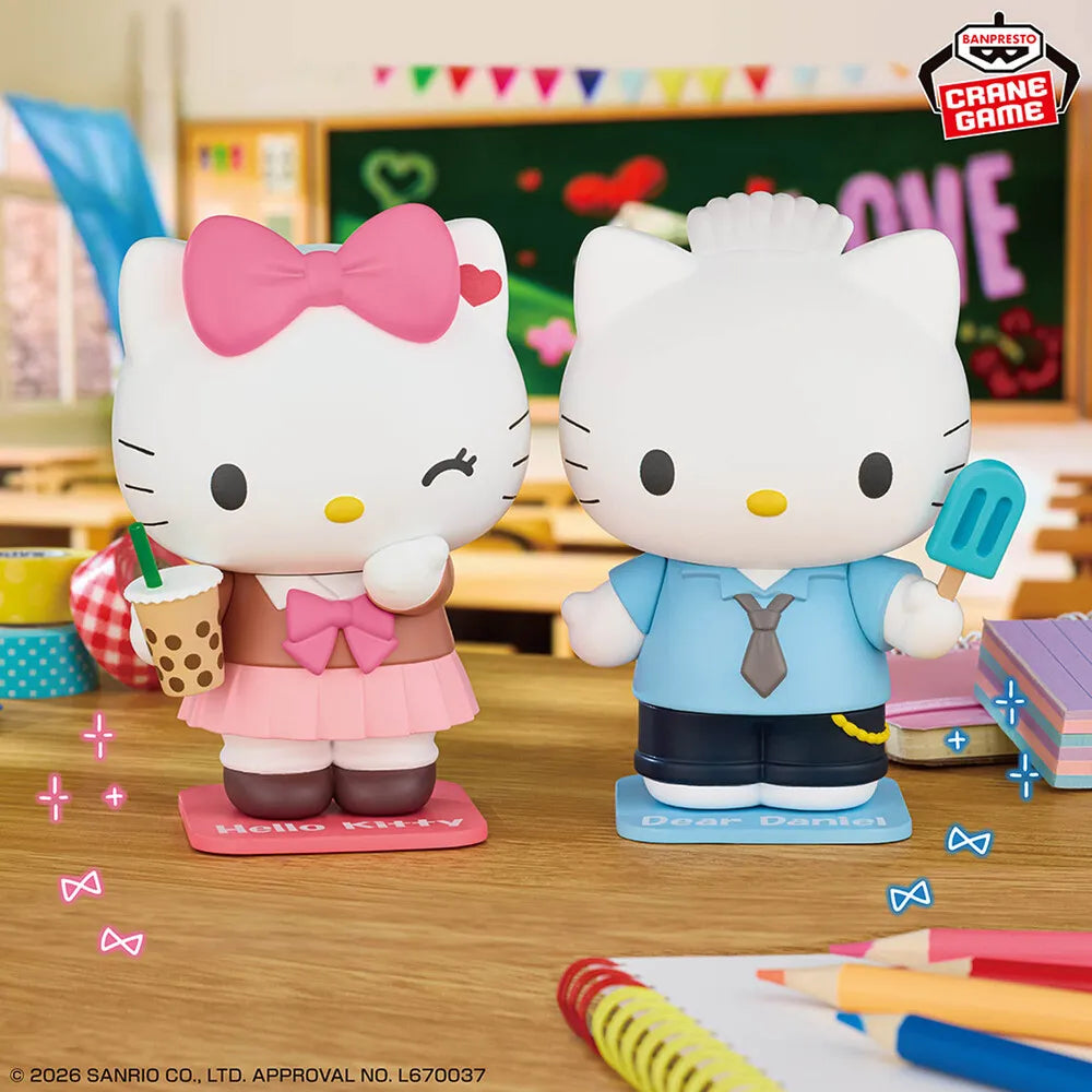 Dear Daniel Sanrio Characters Cosplay Figure Collection Prize Figure by Banpresto - Mandorama [src:https://tokutame.net/wp-content/uploads/2026/05/prize-202606-sanrio-banpresto2.webp]