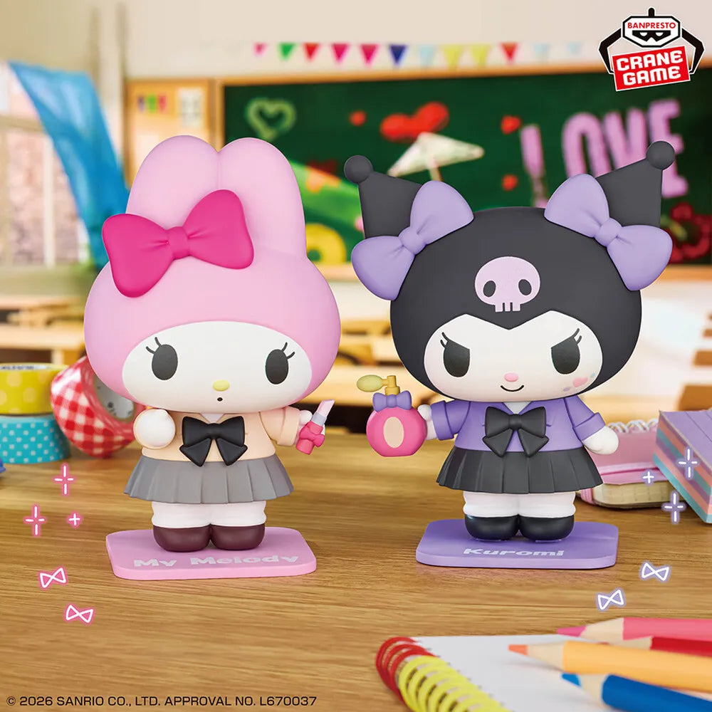 Kuromi Sanrio Characters Cosplay Figure Collection Prize Figure by Banpresto - Mandorama [src:https://tokutame.net/wp-content/uploads/2026/04/prize-202605-sanrio-banpresto4.webp]