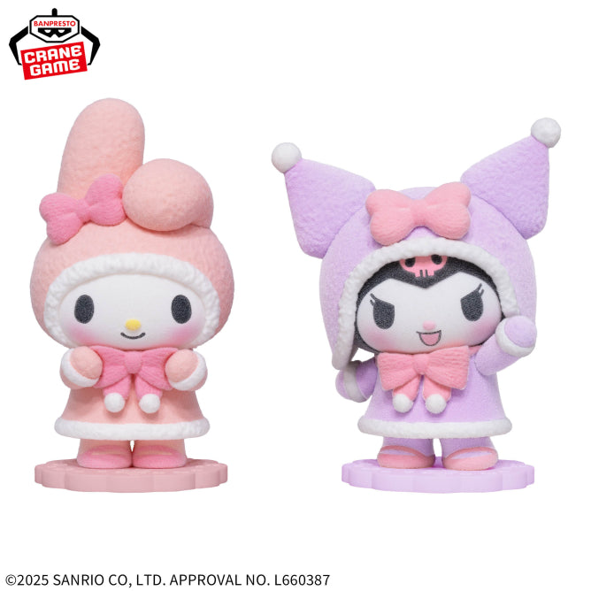 My Melody & Kuromi Sanrio Characters Fluffy Puffy Prize Figure by Banpresto - Mandorama