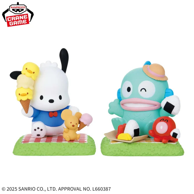 Pochacco & Hangyodon Sanrio Characters Nakayoshi Memories Prize Figure by Banpresto - Mandorama