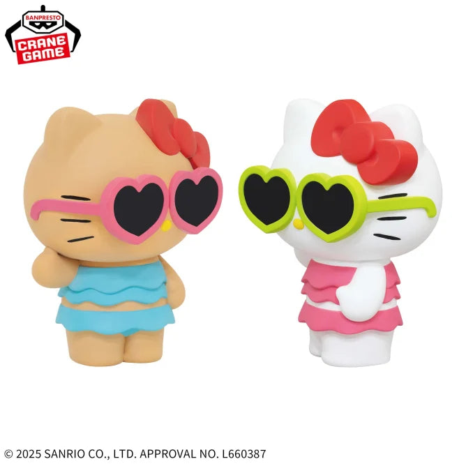 Hello Kitty Summer Ver. Sanrio Characters SOFVIMATES Prize Figure by Banpresto - Mandorama
