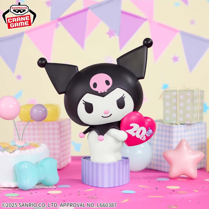 Kuromi Sanrio Characters SOFVIMATES Prize Figure by Banpresto - Mandorama