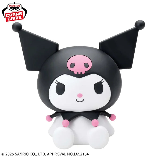 Kuromi Relax Ver. Sanrio Characters SOFVIMATES Prize Figure by Banpresto - Mandorama