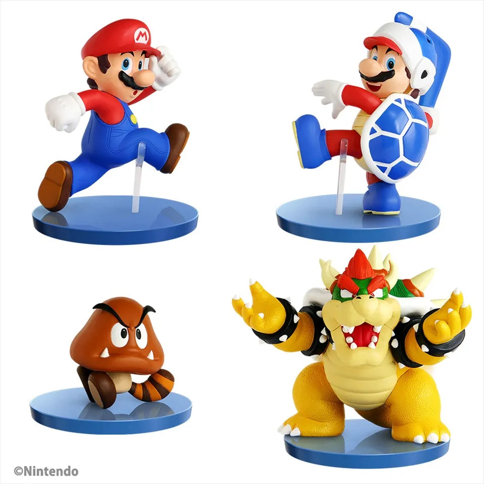 Mario (Blue Shell) Super Mario 3D Land Collection Figure Prize Figure by Nihon Auto Gangu (07/2025) - Mandorama [src:https://tokutame.net/wp-content/uploads/2025/03/prize-202503-mario-nihon2.webp]