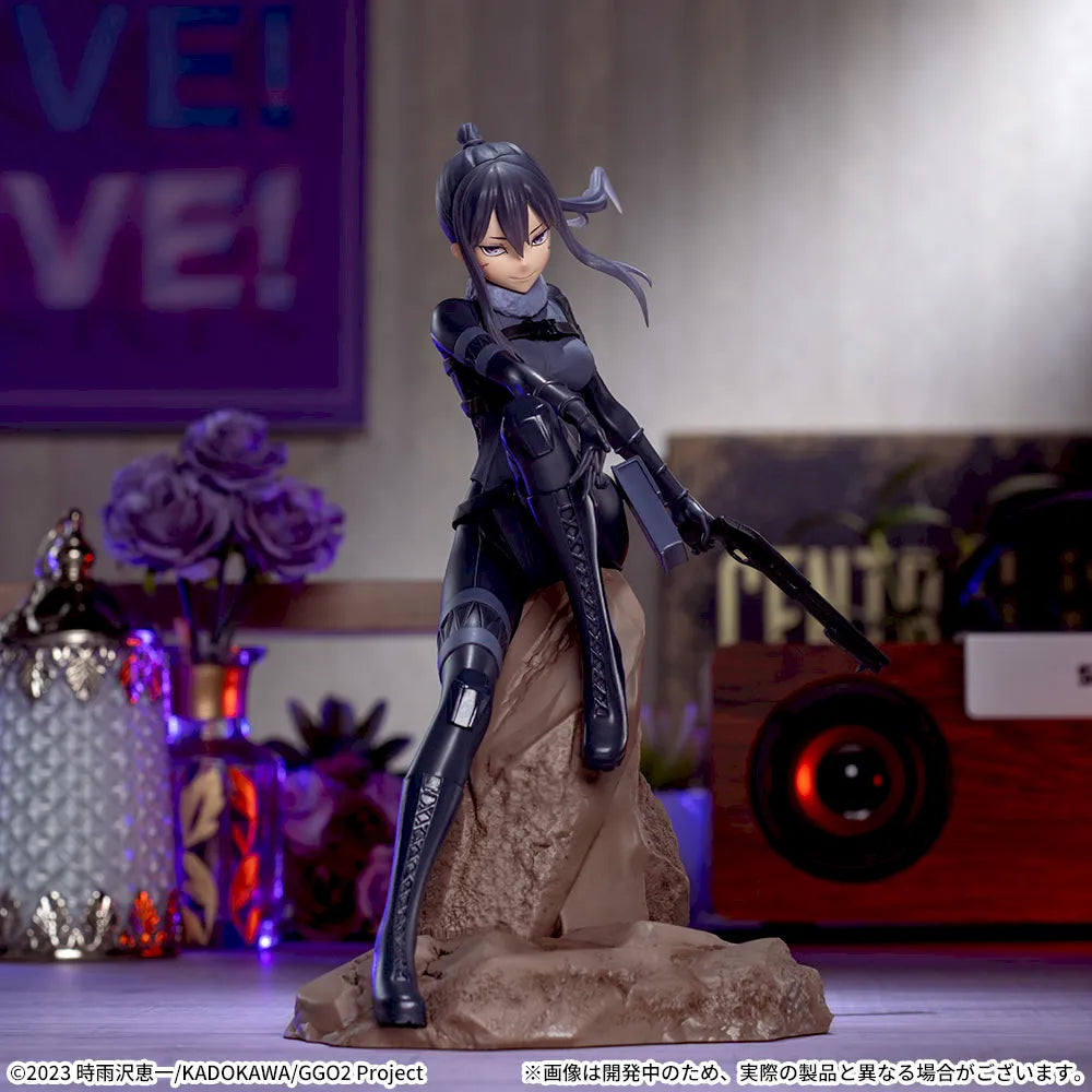 Pitohui Sword Art Online Alternative: Gun Gale Online Luminasta Prize Figure by Sega (03/2025) - Mandorama [src:https://tokutame.net/wp-content/uploads/2025/02/prize-20250321-sao-sega1.webp]