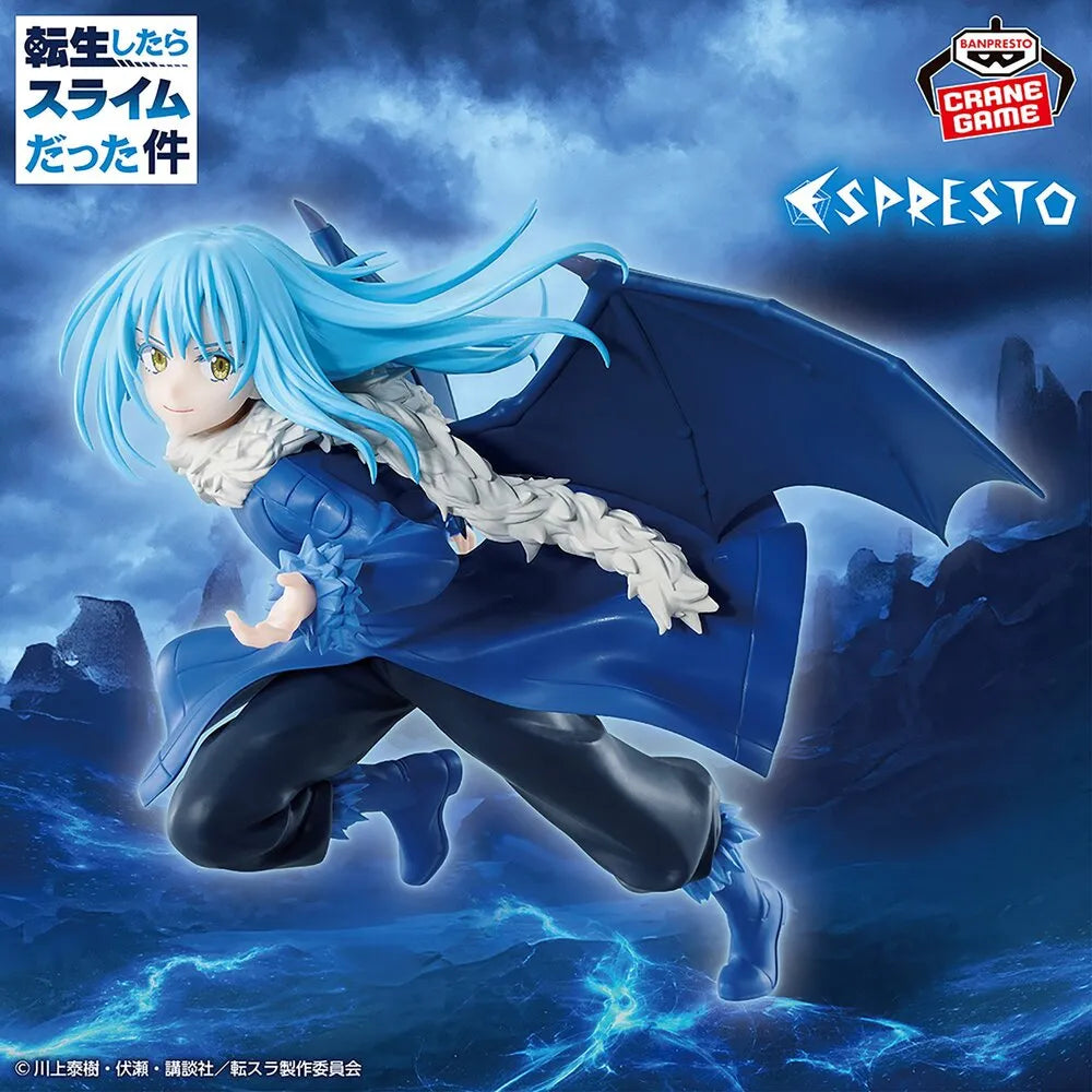 Rimuru Tempest That Time I Got Reincarnated as a Slime ESPRESTO Prize Figure by Banpresto (12/2025) - Mandorama [src:https://tokutame.net/wp-content/uploads/2025/11/prize-202512-tensura-banpresto2.webp]