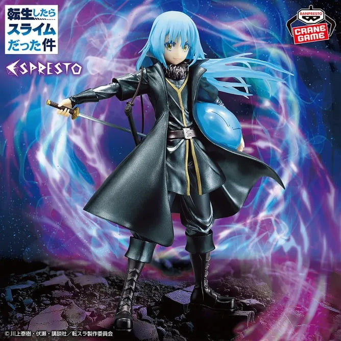 Rimuru Tempest That Time I Got Reincarnated as a Slime ESPRESTO Prize Figure by Banpresto - Mandorama [src:https://tokutame.net/wp-content/uploads/2025/03/prize-20250408-tensura-banpresto1.webp]