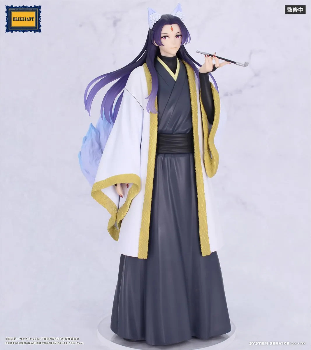 Jinshi The Apothecary Diaries Brilliant Figure Prize Figure by System Service (10/2026) - Mandorama [src:https://tokutame.net/wp-content/uploads/2026/06/prize-202610-kusuriya-system-2.webp]