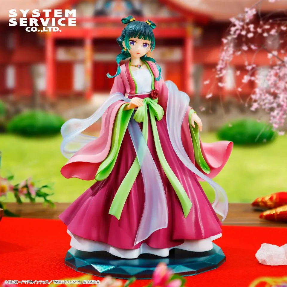 Maomao The Apothecary Diaries BRILLIANT Figure Prize Figure by System Service (11/2025) - Mandorama [src:https://tokutame.net/wp-content/uploads/2025/10/prize-202511-kusuriya-system.webp]
