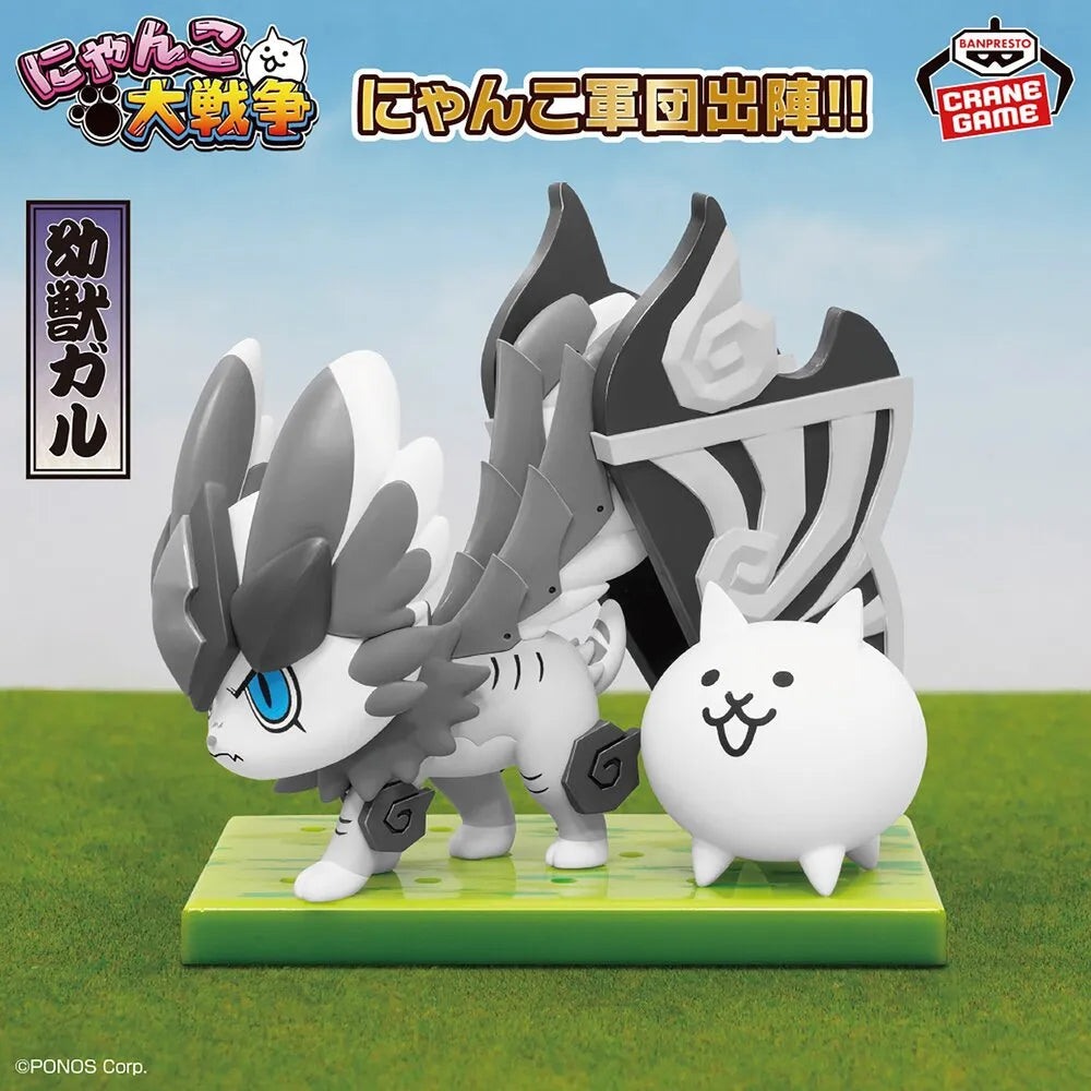 Baby Garu The Battle Cats Nyanko Army Go into the Battle Figure Prize Figure by Banpresto - Mandorama [src:https://tokutame.net/wp-content/uploads/2025/10/prize-20251127-nyanko-banpresto1.webp]