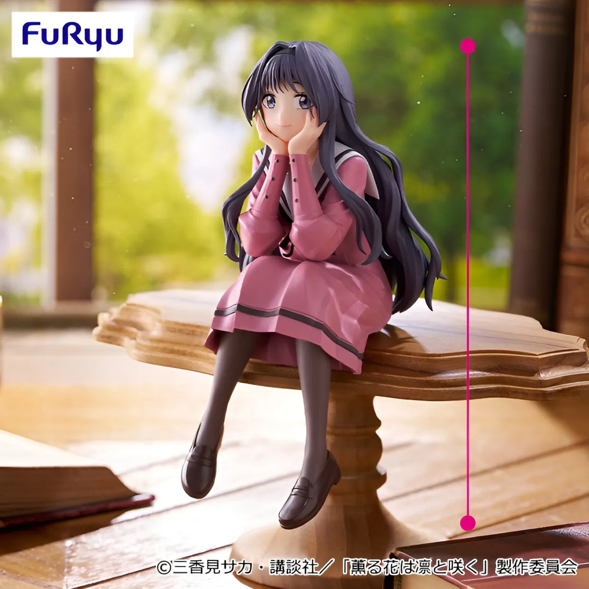 Kaoruko Waguri The Fragrant Flower Blooms with Dignity Noodle Stopper Figure Prize Figure by FuRyu - Mandorama [src:https://tokutame.net/wp-content/uploads/2026/01/prize-202602-kaoruhana-furyu1.webp]