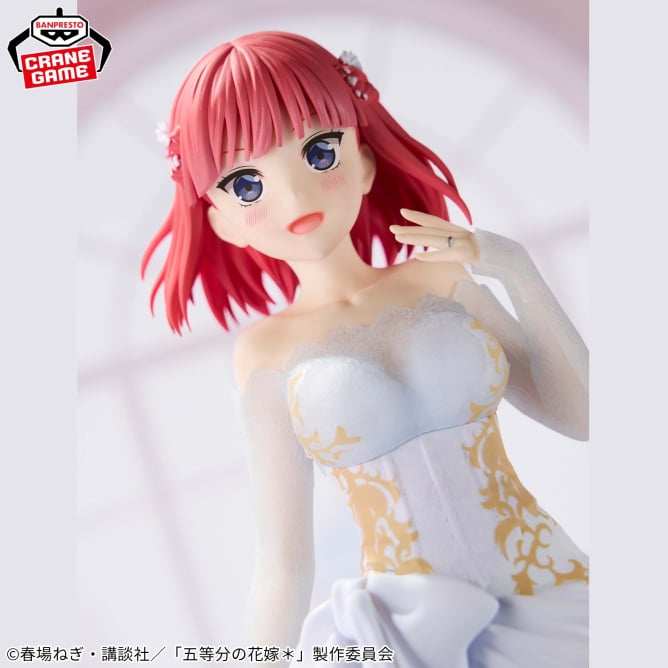 Nino Nakano The Quintessential Quintuplets Anime Original Art Exhibition Prize Figure by Banpresto - Mandorama