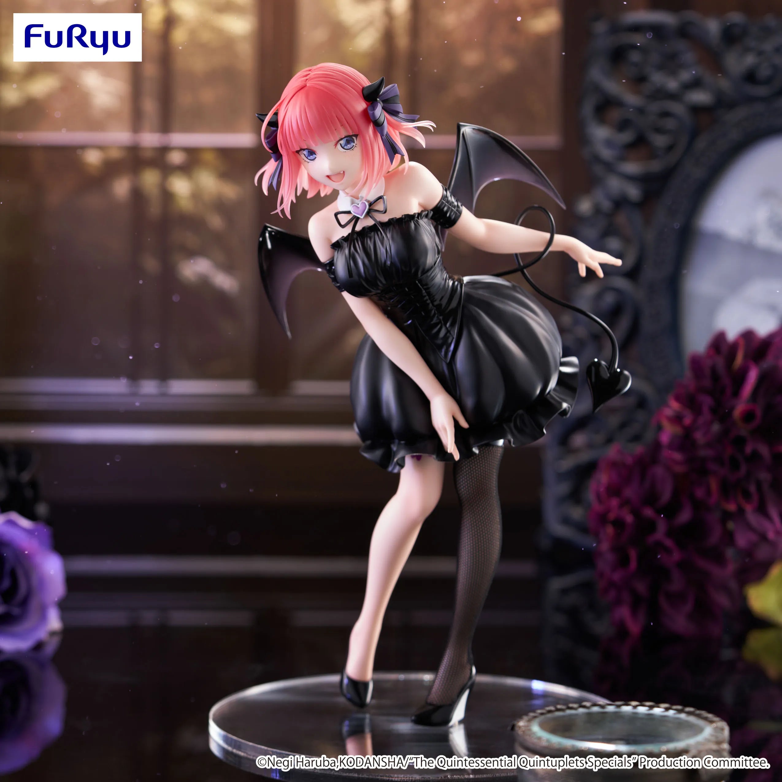 Nino Nakano The Quintessential Quintuplets BiCute Dark Prize Figure by FuRyu (10/2025) - Mandorama [src:https://tokutame.net/wp-content/uploads/2025/07/prize-202510-gotoubun-furyu.webp]