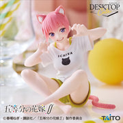 Ichika Nakano The Quintessential Quintuplets Desktop Cute Prize Figure by Taito (12/2025) - Mandorama [src:https://tokutame.net/wp-content/uploads/2025/09/prize-202512-gotoubun-taito1.webp]