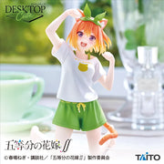 Yotsuba Nakano The Quintessential Quintuplets Desktop Cute Prize Figure by Taito (03/2026) - Mandorama [src:https://tokutame.net/wp-content/uploads/2025/12/prize-202603-gotoubun-taito1.webp]