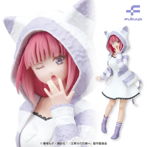 Nino Cat Ear Hoodie The Quintessential Quintuplets Prize Figure by Fukuya - Mandorama