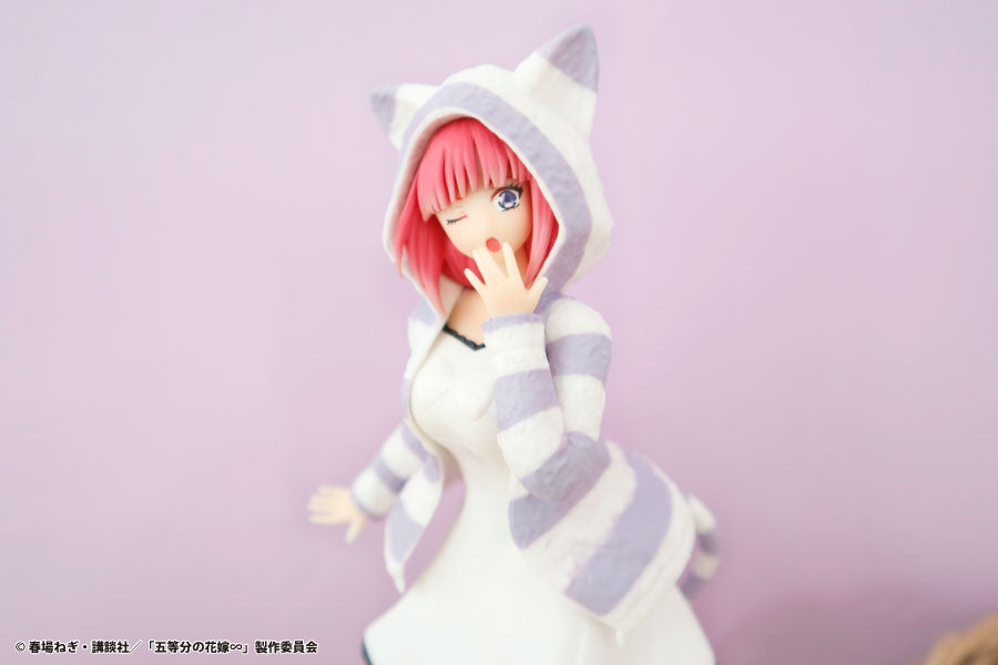 Nino Cat Ear Hoodie The Quintessential Quintuplets Prize Figure by Fukuya - Mandorama