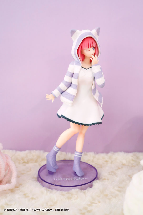 Nino Cat Ear Hoodie The Quintessential Quintuplets Prize Figure by Fukuya - Mandorama