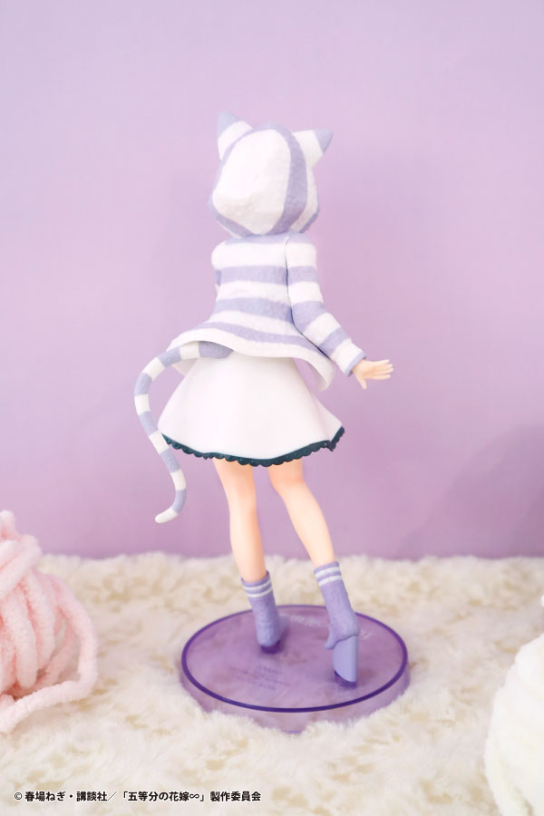 Nino Cat Ear Hoodie The Quintessential Quintuplets Prize Figure by Fukuya - Mandorama