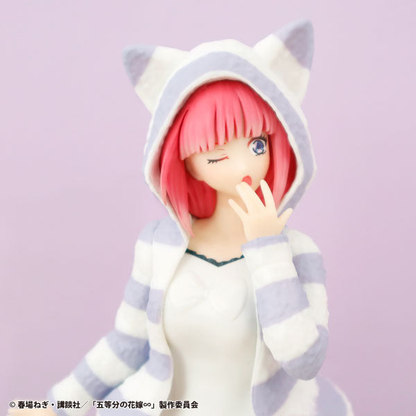 Nino Cat Ear Hoodie The Quintessential Quintuplets Prize Figure by Fukuya - Mandorama