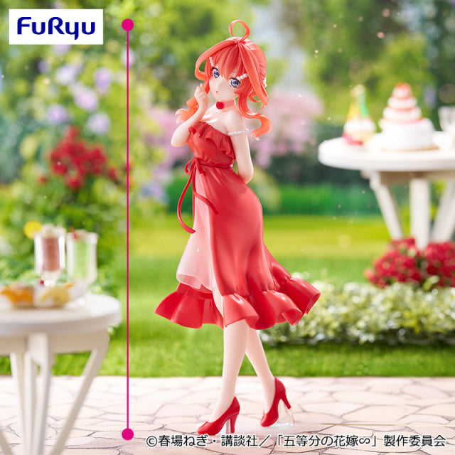 Itsuki Nakano Pastel Dress The Quintessential Quintuplets Trio-Try-iT Prize Figure by FuRyu - Mandorama