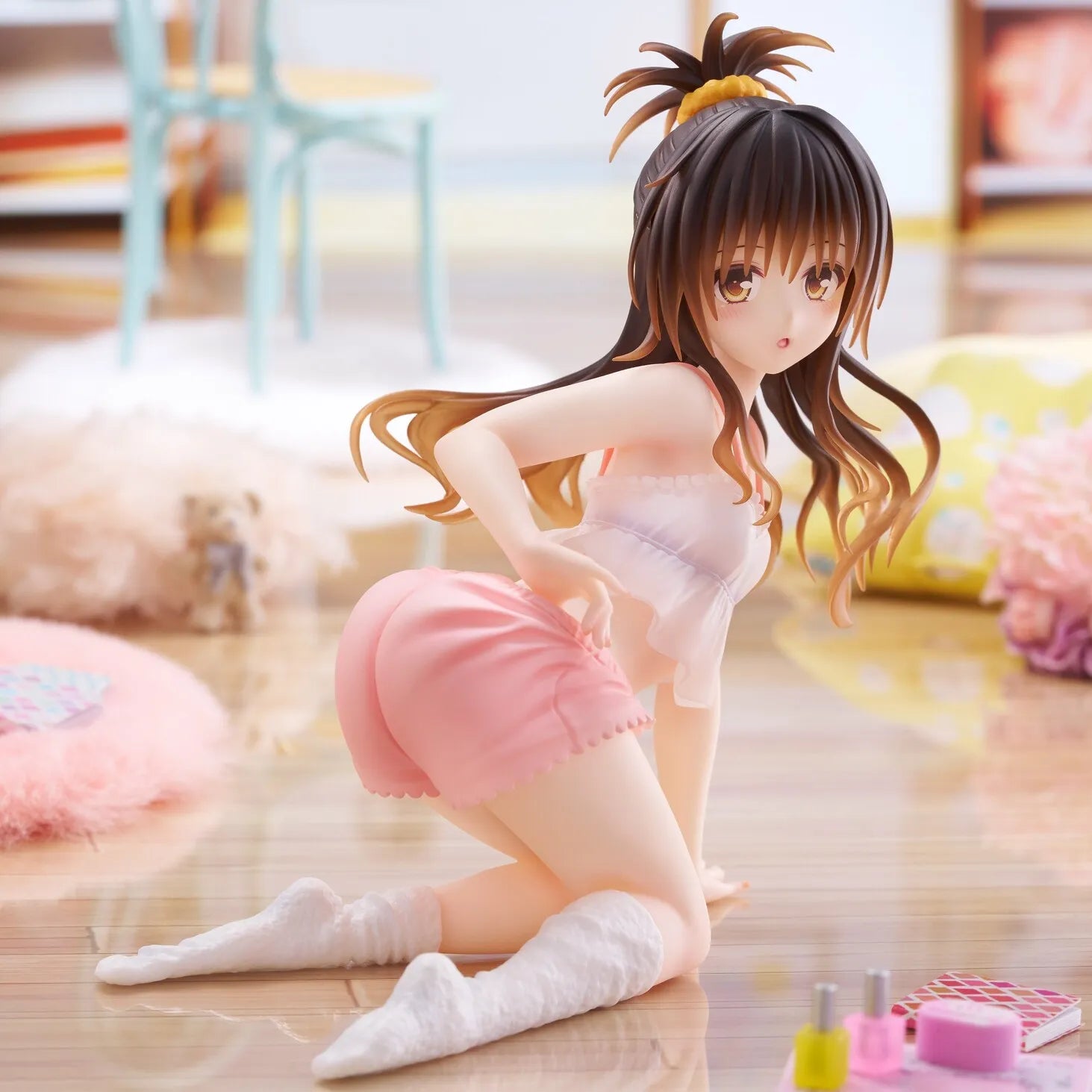 Lu Xiaotang To Love Ru Darkness Desktop Cute Prize Figure by Taito - Mandorama [src:https://tokutame.net/wp-content/uploads/2026/06/prize-202608-toloveru-taito-2.webp]