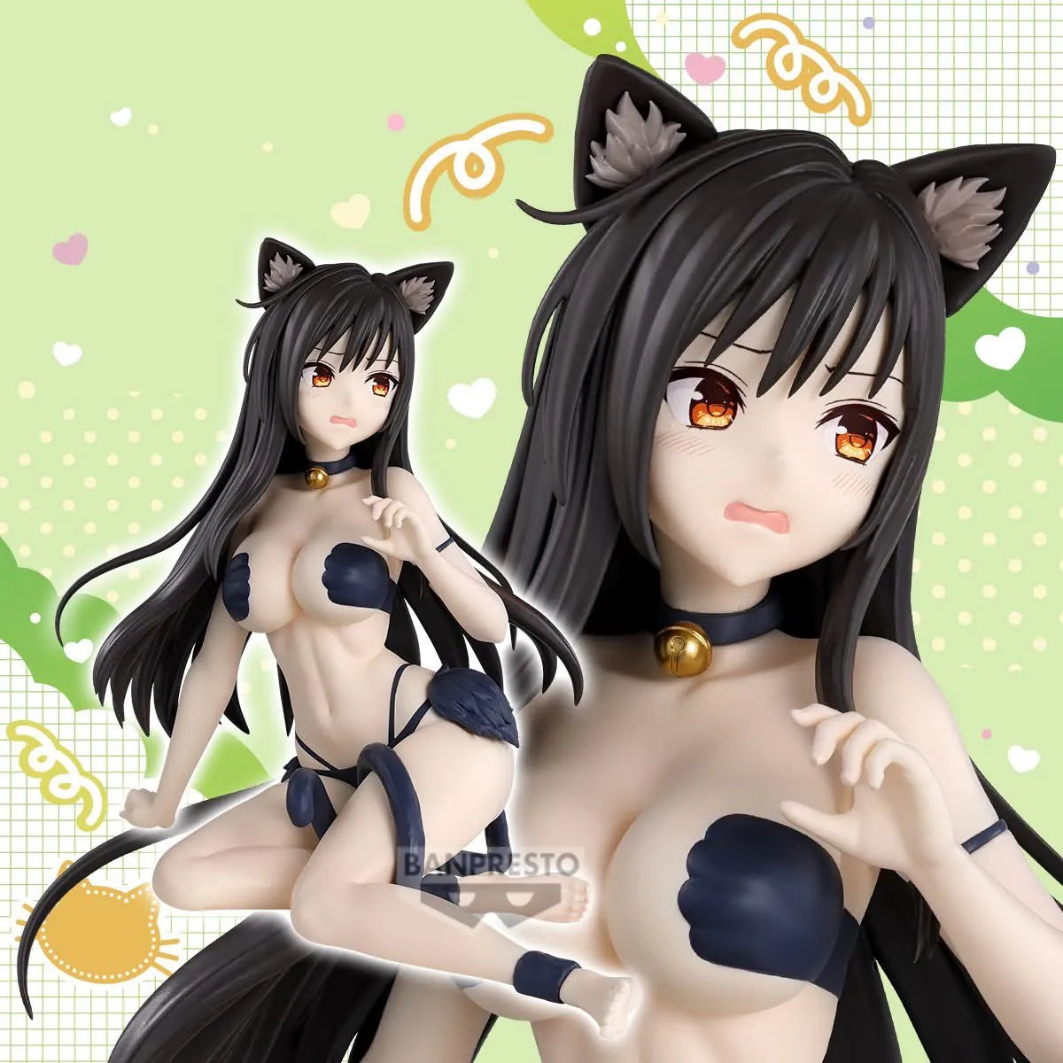 Yui Kotegawa To Love Ru Darkness Nyaruz Collection Prize Figure by Banpresto - Mandorama [src:https://tokutame.net/wp-content/uploads/2026/04/prize-202609-toloveru-banpresto1.webp]