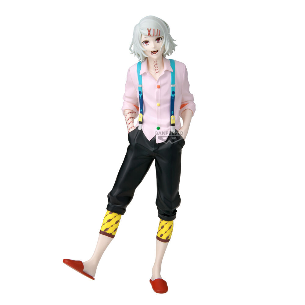 Juzo Suzuya Tokyo Ghoul MAXIMATIC Prize Figure by Banpresto (09/2026) - Mandorama [src:https://cdn.shopify.com/s/files/1/0095/6910/8015/files/img_463350_e9564c81a4423770b401f03dc04f99fc_1.jpg?v=1777343448]