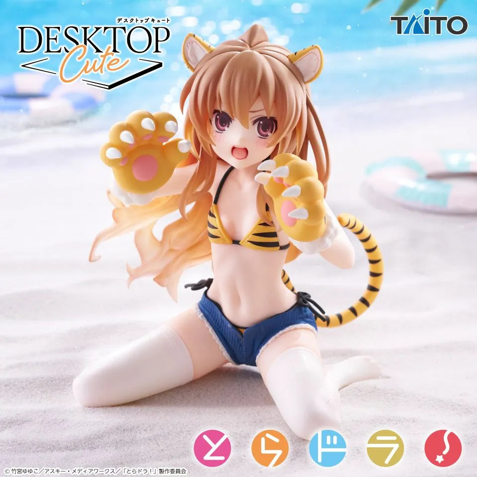 Taiga Aisaka Toradora! Desktop Cute Prize Figure by Taito (07/2026) - Mandorama [src:https://tokutame.net/wp-content/uploads/2026/07/prize-202607-toradora-taito1.webp]